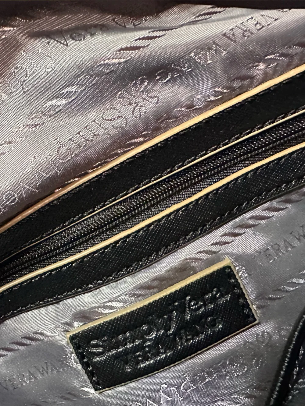 Simply Vera Vera Wang Faux Leather Hobo Bag